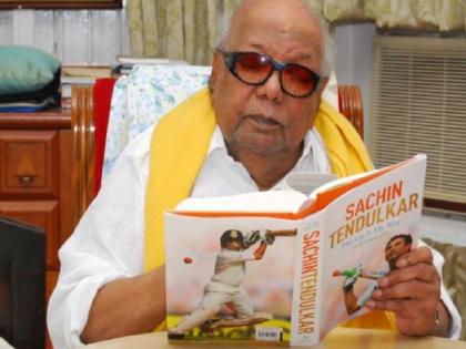 m karunanidhi passes away at 94 was big lover of cricket kapil dhoni favourite players | करुणानिधि का क्रिकेट से था गहरा लगाव, कपिल से लेकर सचिन, श्रीनाथ और धोनी थे पसंदीदा क्रिकेटर