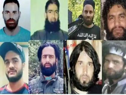 Jammu Kashmir top 10 terrorist list 7 of them old, mostly associated with Lashkar group | कश्मीर में फिर जारी हुई टॉप 10 वांटेड आतंकियों की लिस्ट, इनमें 7 पुराने, ज्यादातर लश्कर से जुड़े
