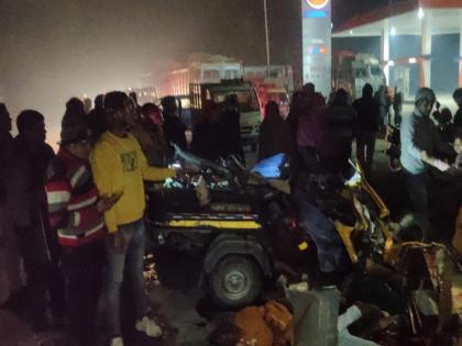 road accident in Bihar Gaya and Katihar 10 people died | बिहार के गया और कटिहार में भीषण सड़क हादसा, 10 लोगों की मौत, नाराज लोगों ने कटिहार में रास्ता जाम किया