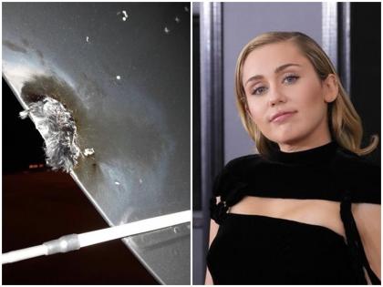 Singer Miley Cyrus's plane was hit by lightning plane forced to make emergency landing | आकाशीय बिजली की चपेट में आया सिंगर माइली साइरस का विमान, हुई इमरजेंसी लैंडिंग, साझा किया वीडियो Singer Miley Cyrus's plane was hit by lightning plane forced to make emergency landing | आकाशीय बिजली की चपेट में आया सिंगर माइली साइरस का विमान, हुई इमरजेंसी लैंडिंग, साझा किया वीडियो