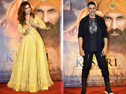 'केसरी' की रिलीज से पहले प्रेस कॉन्फ्रेंस में पहुंचे अक्षय-परिणीति, देखें अनदेखी तस्वीरें