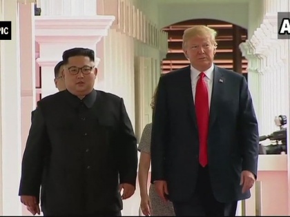President Donald Trump america North Korea Kim Jong un Summits Singapore | राष्ट्रपति डोनाल्ड ट्रंप के न्योते पर अमेरिका जाएंगे किम जोंग उन, शिखर वार्ता का हुआ समापन