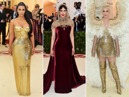 Met Gala 2018: हॉलीवुड से लेकर बॉलीवुड की इन हसीनाओं का रेड कारपेट पर दिखा एंजेल लुक