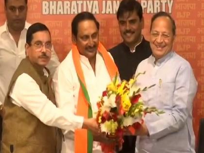 Kiran kumar Reddy Joins BJP, big jolt for congress in Andhra Paradesh | कांग्रेस को एक और बड़ा झटका, आंध्र प्रदेश के पूर्व मुख्यमंत्री किरण कुमार रेड्डी भाजपा में हुए शामिल