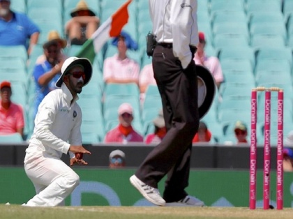 india vs australia 4th test kl rahul shows sportsmanship wins heart of umpire and fans | वीडियो: केएल राहुल ने सिडनी टेस्ट में दिखाई गजब की खेल भावना, अंपायर भी हुए उनकी ईमानदारी के कायल