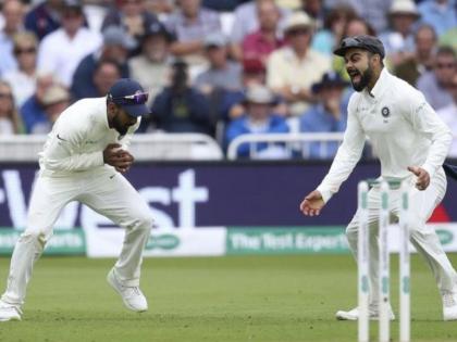 India vs England: How India beat England in slip catching department in test series | Ind vs Eng: भारत ने 'स्लिप' में लाजवाब कैच से इंग्लैंड को ऐसे दी मात, बॉलिंग मशीन भी नहीं आई अंग्रेजों के काम