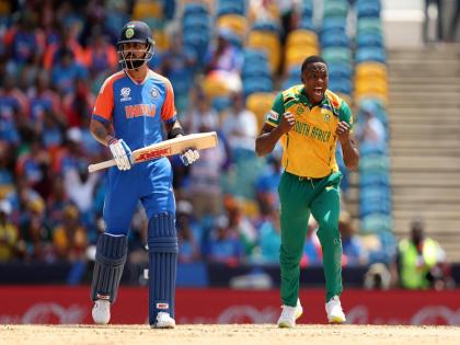 IND vs SA, T20 WC 2024 Final: Kohli's bat spoke in the final against South Africa, scored 76 runs in 58 balls | IND vs SA, T20 WC 2024 Final: दक्षिण अफ्रीका के खिलाफ फाइनल में बोला कोहली का बल्ला, 59 गेंदों पर बनाए 76 रन