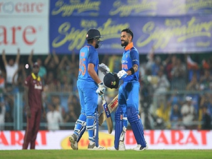 india beat west indies by 8 wickets in 1st odi kohli and rohit sharma hits century | IND Vs WI: कोहली-रोहित के दमदार प्रदर्शन से भारत की शानदार जीत, टीम इंडिया सीरीज में 1-0 से आगे