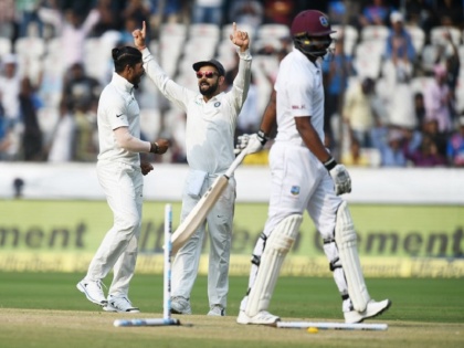india beat west indies in 2nd test hyderabad by 10 wickets to clinch series by 2 0 | IND Vs WI: भारत ने वेस्टइंडीज को दूसरे टेस्ट में 10 विकेट से हराया, 2-0 से क्लीन स्वीप