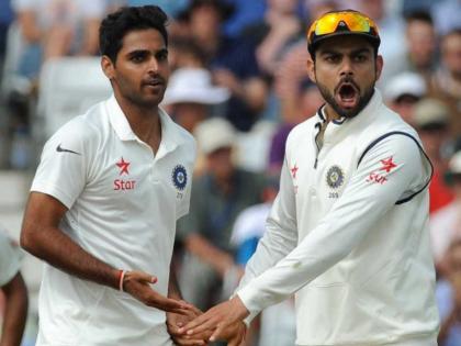 India vs England: Virat Kohli is behind Bhuvneshwar Kumar in batting record in England | Ind vs Eng: इंग्लैंड में कोहली से अच्छा है भुवनेश्वर कुमार का बैटिंग रिकॉर्ड, दोगुनी औसत से करते हैं बल्लेबाजी