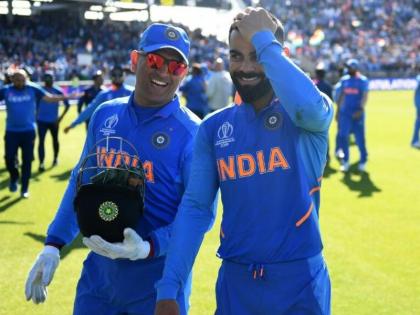 ICC World Cup 2019: Virat Kohli reply To MS Dhoni's critics, One Off Day And Everyone Starts Talking | CWC 2019: विराट का धोनी के आलोचकों को करारा जवाब, कहा, 'एक दिन खराब होने पर सब बोलना शुरू कर देते हैं'