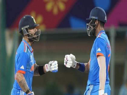 India vs Australia: Kohli-Rahul record India’s highest fourth wicket partnership in ODI World Cup history | IND vs AUS: कोहली-राहुल ने वनडे विश्व कप के इतिहास में भारत की ओर से सबसे बड़ी चौथे विकेट की साझेदारी का रिकॉर्ड बनाया