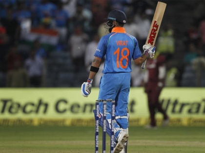 Ind vs Win: Windies beat India by 43 runs in 3rd ODI | Ind vs Win: कोहली के शतक पर भारी पड़ी शाई होप की 95 रनों की पारी, भारत दौरे पर विंडीज की पहली जीत