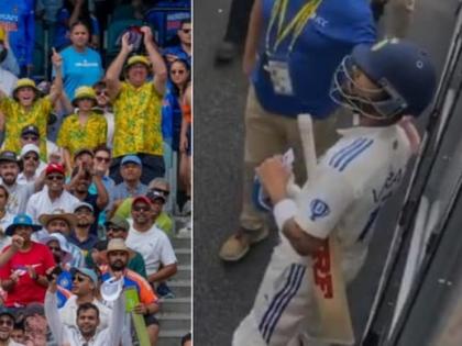 ind vs aus Angry Virat Kohli confronts booing MCG fans, calmed by security officer see video | Virat Kohli-MCG fans: सैम कोंस्टास के बाद फैंस से भिड़े किंग कोहली?, 22 सेकेंड वीडियो वायरल, देखिए