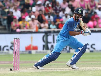 India Vs South Africa 2018, 4th ODI: virat kohli miss to overtake ab de villiers Record | Ind Vs SA: इस रिकॉर्ड की बराबरी करने से चूके विराट कोहली, नहीं लगा सके 35वां शतक