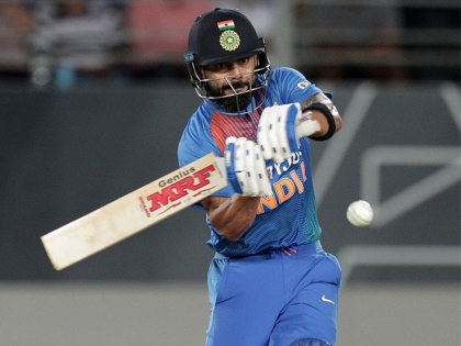 Ind vs NZ, 1st T20: Virat Kohli completed 50 Sixes in T20i as captain | Ind vs NZ: विराट कोहली ने बनाया छक्कों का खास रिकॉर्ड, बने ऐसा करने वाले पहले भारतीय कप्तान