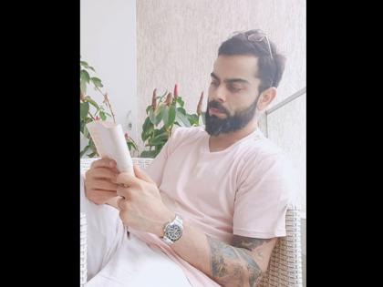 <a href='https://www.lokmatnews.in/topics/virat-kohli/'>विराट कोहली</a> ने ये तस्वीर <a href='https://www.lokmatnews.in/topics/instagram/'>इंस्टाग्राम</a> पर कुछ दिन पहले शेयर की है।