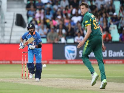 india beats south africa in 1st odi durban by 6 wickets virat kohli century | Ind Vs SA: डरबन में बरसे कोहली और रहाणे, दक्षिण अफ्रीका की पहले वनडे में 6 विकेट से हार