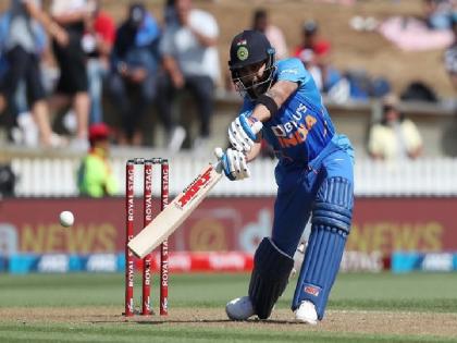 India vs New Zealand,1st ODI: Virat Kohli goes past Sourav Ganguly in Most ODI runs as India captain list | IND vs NZ: विराट कोहली ने अर्धशतक जड़ किया कमाल, सौरव गांगुली को इस मामले में छोड़ा पीछे