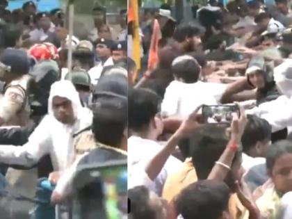 watch Kolkata doctor rape-murder case Mamata cops lathicharge peaceful protesters demanding justice in Kolkata rape-murder case see video | watch: न्याय की मांग कर रहे शांतिपूर्ण प्रदर्शनकारियों पर ममता पुलिस ने लाठीचार्ज किया, देखें वीडियो watch Kolkata doctor rape-murder case Mamata cops lathicharge peaceful protesters demanding justice in Kolkata rape-murder case see video | watch: न्याय की मांग कर रहे शांतिपूर्ण प्रदर्शनकारियों पर ममता पुलिस ने लाठीचार्ज किया, देखें वीडियो