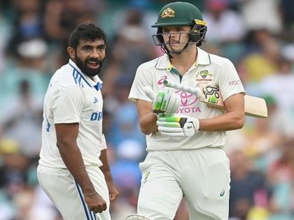 AUS vs IND 5th Test VIDEO of Bumrah and Sam Constas fight on the field | VIDEO: मैदान में पहले बुमराह और सैम कोन्सटास के बीच हुई लड़ाई, फिर उस्मान ख्वाजा के आउट होने पर भारत की पूरी टीम ने कोन्सटास को घेरकर मनाया जश्न