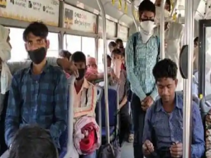 Lockdown law blew: students bus reach patna to Kota, health department officials fly away | लॉकडाउन कानून का उड़ा माखौल: कोटा से पटना पहुंच गई विद्यार्थियों से भरी बस, स्वास्थ्य विभाग के अधिकारियों के उड़े होश