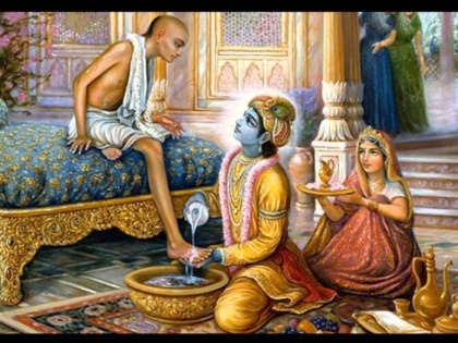 lord krishna and sudama friendship story, when sudama gave rice to shri krishna | रामायण के बाद दूरदर्शन पर शुरू होगा 'श्री कृष्णा', पढ़ें क्या हुआ जब दोस्त सुदामा ने श्रीकृष्ण को दिया दो मुट्ठी चावल?