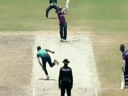 Indian batsman Krishna Pandey hits 6 Sixes in an over in T10 match, watch video | वीडियो: 15 साल के इस भारतीय बल्लेबाज ने किया धमाल, एक ही ओवर में जमाए छह छक्के