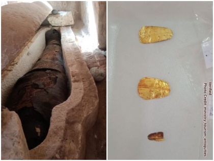 2500 years old 2 tombs found in Egypt many human remains including gold tongue recovered | मिस्र में मिला 2500 साल पुराना 2 मकबरा, सोने की जीभ सहित इंसानों के कई अवशेष बरामद, जानिए