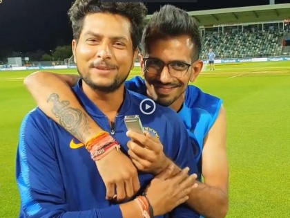 Ind vs NZ: Kuldeep Yadav makes debut on Chahal TV, share secrets of bowling with Yuzvendra | Video: चहल टीवी पर पहली बार पहुंचे कुलदीप यादव, बॉलिंग को लेकर खोले कई राज