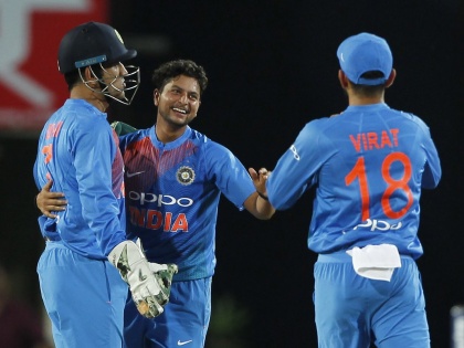 IND Vs ENG, 1st T20: Kuldeep Yadav takes 5 wickets Vs England | कुलदीप यादव की स्पिन गेंदबाजी का कहर, एक ओवर में इंग्लैंड के 3 बल्लेबाजों को भेजा पवेलियन