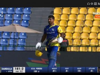 Kusal Perera Lanka Premier League 2024 live score Fastest hundreds in LPL 52 balls 102 runs 10 fours 5 sixes Dambulla Sixers vs Jaffna Kings  | Kusal Perera Lanka Premier League 2024: लंका प्रीमियर लीग में चौके और छक्के की बारिश, 52 गेंद में 102 रन, 10 चौके और 5 छक्के