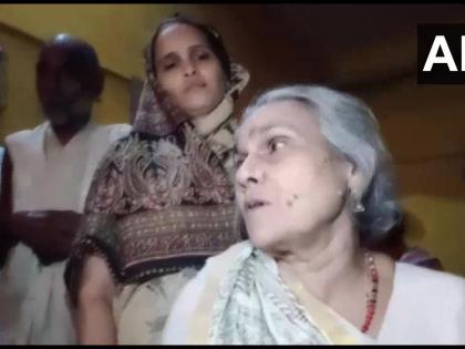 Kusum Tiwari mother of Kamlesh Tiwari says accused persons should be hanged | कमलेश तिवारी हत्याकांड: गुजरात ATS ने आरोपी अशफाक व मोइनुद्दीन पठान को किया अरेस्ट, मां बोलीं-फांसी पर लटकाओ