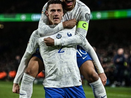 European football qualifiers France team captain Kylian Mbappe beat Ireland 1-0 Benjamin Pavard scored 50th minute | European football qualifiers: एमबाप्पे की कप्तानी वाली फ्रांस टीम ने आयरलैंड को 1-0 से हराया, 50वें मिनट में पावार्ड ने गोल किया