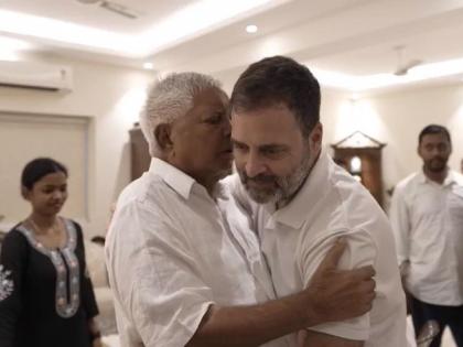 delhi Rahul Gandhi and Lalu Yadav Secret consultation RJD chief means 'political masala' Congress leader released video YouTube see | राहुल गांधी और लालू यादव में गुप्त मंत्रणा, राजद प्रमुख ने ‘राजनीतिक मसाला’ का मतलब बताया, कांग्रेस नेता ने वीडियो यूट्यूब पर जारी किया, देखें