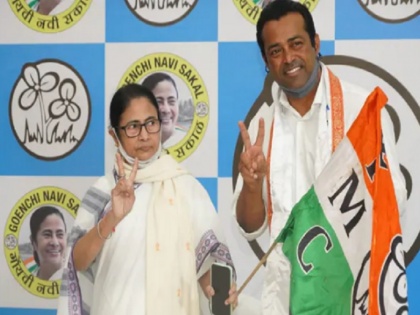 Goa polls 2022 Leander Paes and Nafisa Ali Join TMC announced Mamata Banerjee | दिग्गज टेनिस स्टार लिएंडर पेस सहित नफीसा अली TMC में शामिल, गोवा विधानसभा चुनाव पर पार्टी की नजर