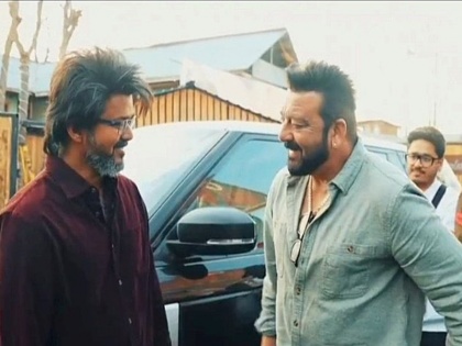 Sanjay Dutt starts shooting for Superstar Vijay Tamil film Leo photos surfaced | संजय दत्त ने शुरू की सुपरस्टार विजय की तमिल फिल्म 'लियो' की शूटिंग, सामने आईं तस्वीरें