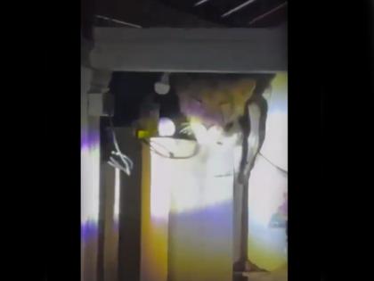 viral VIDEO Lion enters kitchen in night in gujarat | VIDEO: रात के अंधेरे में रसोई में शेर की एंट्री, टॉर्च की लाइट दिखाते ही दिखा खुंखार चेहरा; घरवाले रह गए सन्न