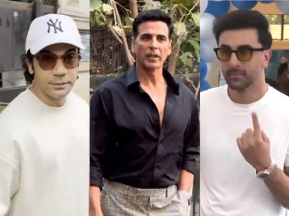 Maharashtra Election 2024: अक्षय कुमार, रणबीर कपूर समेत इन सितारों ने डाला वोट, देखें तस्वीरें