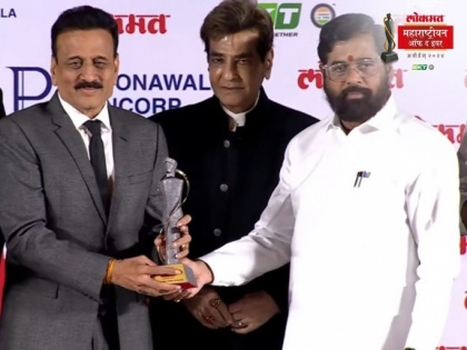 LMOTY 2024 Girish Mahajan honored Lokmat Maharashtrian of the Year award Lokmat Maharashtrian Of The Year Awards 2024 | LMOTY 2024: 'संकटमोचक' गिरीश महाजन का सम्मान, लोकमत महाराष्ट्रीयन ऑफ द ईयर का पुरस्कार