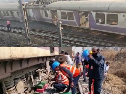 Maharashtra Four coaches of local train derailed at Kharkopar station movement of other trains halted | महाराष्ट्र: खारकोपर स्टेशन पर लोकल ट्रेन के चार डिब्बे पटरी से उतरे, अन्य ट्रेनों की आवाजाही ठप्प