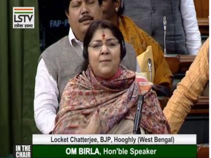 situation in West Bengal is not allowed to celebrate Saraswati Puja says Locket Chatterjee, BJP MP in Lok Sabha | लोकसभा में बीजेपी सांसद ने कहा- पश्चिम बंगाल में सरस्वती पूजा की नहीं अनुमति, पाकिस्तान जैसी है स्थिति
