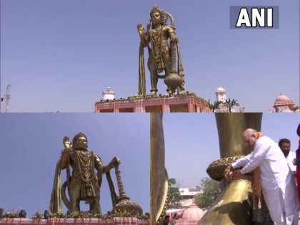 Hanuman Jayanti Union Home Minister Amit Shah unveiled 54 feet high Hanuman statue in Sarangpur know what is the specialty of this temple? | हनुमान जयंती: सारंगपुर में 54 फीट ऊंची हनुमान प्रतिमा का अमित शाह ने किया अनावरण, जानें क्या है इस मंदिर की खासियत?