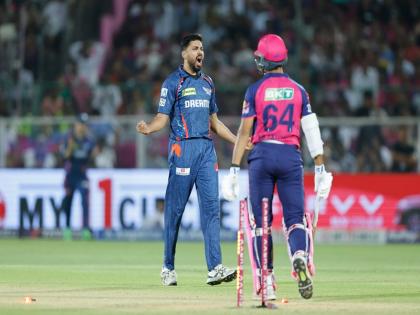 RR vs LSG IPL 2025 LSG won by 2 runs against Rajasthan Royals, Avesh Khan took 3 wickets | RR vs LSG: एलएसजी की राजस्थान रॉयल्स के खिलाफ 2 रन से जीत, आवेश खान ने झटके 3 विकेट