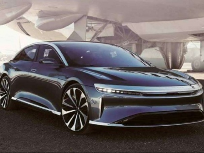 Lucid Motors claims its all-electric Air sedan will have a range of 517 miles | टेस्ला को टक्कर देगी ल्यूसिड एयर इलेक्ट्रिक कार, एक बार चार्ज करने पर चलेगी 832 किलोमीटर