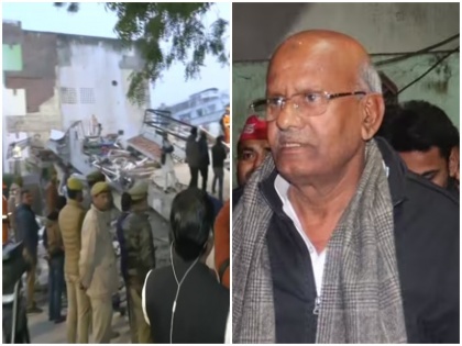 Lucknow Building Collapse Former UP minister SP leader Shahid Manzoor's son arrested in14 people rescued | Lucknow Building Collapse: एक महिला की मौत, यूपी के पूर्व मंत्री और सपा नेता शाहिद मंजूर के बेटे को हिरासत में लिया गया, जांच समिति गठित
