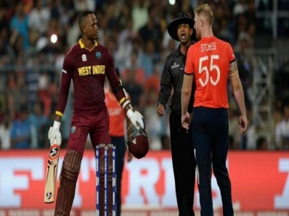 Marlon Samuels announces retirement from all forms of cricket | टी20 वर्ल्ड कप फाइनल में वेस्टइंडीज के लिए मैच जिताउ पारी खेलने वाले मार्लन सैमुअल्स ने लिया संन्यास, विवादों से रहा है गहरा नाता