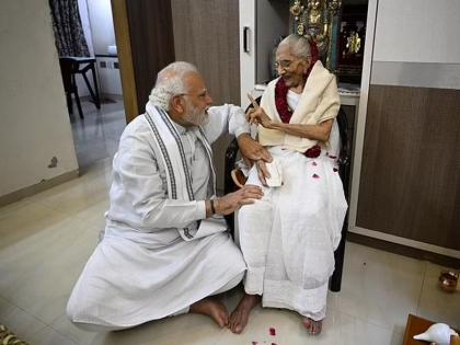 PM says he usually tries visiting his mother on birthdays: 'Couldn't today…' | PM Modi Birthday: आमतौर पर इस दिन अपनी मां से मिलने की कोशिश करता हूं, लेकिन आज नहीं मिल सका...', अपने जन्मदिन पर बोले पीएम मोदी