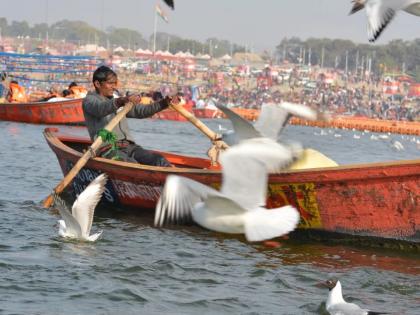 Devotees continue to come to Sangam area Prayagraj decision to keep some facilities permanent | Prayagraj: महाकुंभ के बाद भी श्रद्धालुओं का संगम आना जारी, प्रशासन ने कुछ सुविधाओं को रखेंगा स्थायी