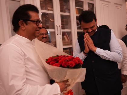 BMC elections live Strategy CM Devendra Fadnavis meets MNS chief Raj Thackeray what politics after all Strategy to corner Uddhav Thackeray | BMC elections: बीएमसी चुनाव से पहले रणनीति?, मनसे प्रमुख राज ठाकरे से मिले सीएम देवेंद्र फडणवीस, उद्धव ठाकरे को घेरने की रणनीति!